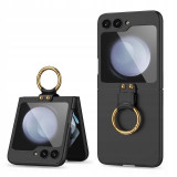 Husa Tech-Protect Icon Ring pentru Samsung Galaxy Z Flip 5 Negru, Carcasa