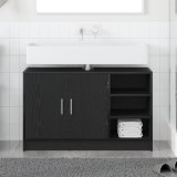 vidaXL Dulap chiuvetă Stejar negru 90x29x55 cm Lemn prelucrat