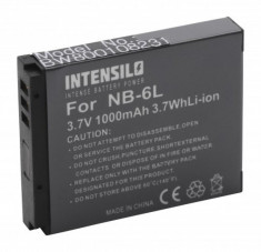 Intensilo akku pentru canon wie nb-6l u.a. 1000mah, NB-6LH, foto