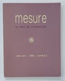 MESURE , CAHIERS SEMESTRIELS , SUBJET : LA MORT DE L'INTELLECTUEL , NUMERO 2 , 1989