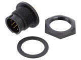 Conector circular soclu B tată PIN 12 2A IP67