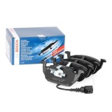 Placute frana fata Seat Altea 5P, Leon 1M, 1P, Toledo II, III cu senzor Bosch 545079 0986494019-3