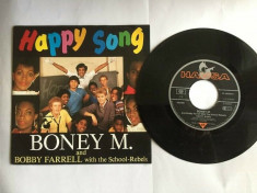 Boney M - Happy song 1984, Disc vinil single 7&amp;#039;&amp;#039; foto