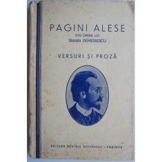 Versuri si proza &ndash; Traian Demetrescu