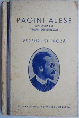 Versuri si proza &amp;ndash; Traian Demetrescu foto