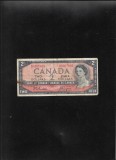 Canada 2 dolari dollars 1954 seria0307803