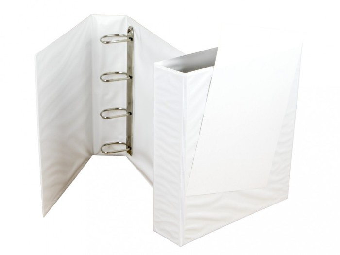 Caiet mecanic A4 cu buzunar 70 mm 4 inele