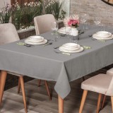 Cumpara ieftin Fata de Masa Jacquard Plain Gri, 155x220 cm