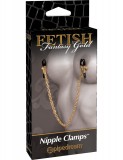 Lant Sfarcuri Nipple Clamp Gold Chain (DB)