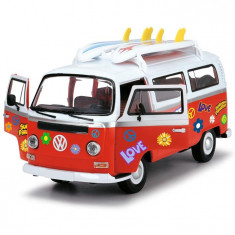 Masina Dickie Toys Volkswagen Surfer Van Cu Accesorii foto