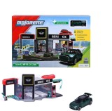 MAJORETTE SET SHOWROOM AUTO MINI CU MASINUTA INCLUSA MINI ACEMAN SCARA 1 LA 64
