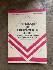 Gheorghe Tocaiuc Instalatii si Echipamente Auto Tehnologia Meseriei Electrician Auto foto