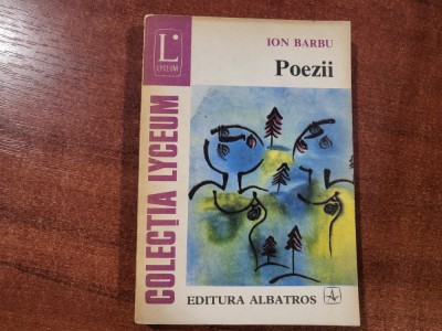 Poezii de Ion Barbu foto
