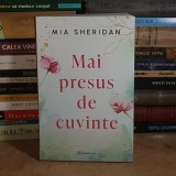 MIA SHERIDAN - MAI PRESUS DE CUVINTE ( ROMAN ) , 2025 *