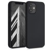 Husa pentru Apple iPhone 12 Mini, Silicon, Negru, 52711.47, Kwmobile