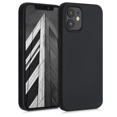 Husa pentru Apple iPhone 12 Mini, Silicon, Negru, 52711.47 foto