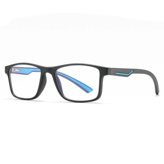 Ochelari lumina albastra cu protectie calculator Techsuit, negru albastru, F2388