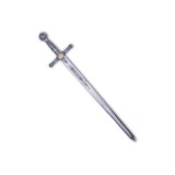 Cumpara ieftin Spadă de Toledo cu Simboluri Masonice &ndash; Oțel Inoxidabil 77 cm &ndash; Made in Spain
