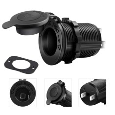 Priza de Bricheta Universala, etansa, pentru vehicule offroad, ATV, SSV, quad, moto sau utilaje agricole, alimentare 12V &ndash; 24V