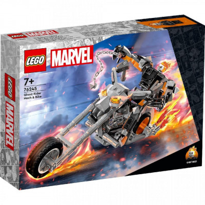 Lego super heroes robot si motocicleta calaretul fantoma 76245 foto
