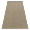 Covor din l&acirc;nă VILLA 8986/69500 Culoare SIZAL, țesut plat bej &icirc;nchis, 240x340 cm