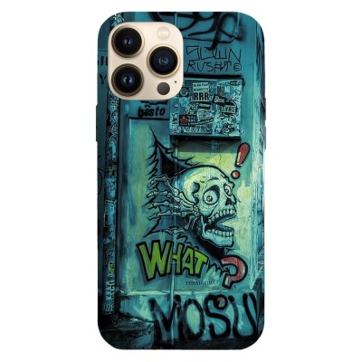 Husa compatibila cu Apple iPhone 12 Pro Max model Say what, Silicon, TPU, Viceversa foto