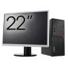Pachet Calculator Second Hand LENOVO M710T Tower, Intel Core i5-6500 3.20GHz, 8GB DDR4, 256GB SSD + Monitor 22&amp;quot; NewTechnology Media