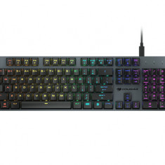 Tastatura Gaming Mecanica Cougar Luxlim, iluminare RGB, USB Type-C (Negru)
