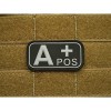 Patch Bloodtype A POS cauciuc, SWAT JTG