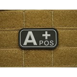 Patch Bloodtype A POS cauciuc, SWAT JTG