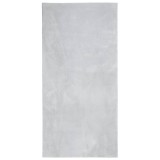 Cumpara ieftin Covor HUARTE, fir scurt, moale si lavabil, gri, 100x200 cm