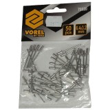 Vorel 70320 - Nituri pop cu cap bombat 3.2x6.4 mm 50 bucati