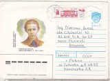 bnk ip URSS 1991 - personalitati - Lesya Ukrainka - circulat spre Romania