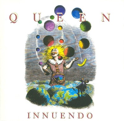 CD Queen - Innuendo 1991 Limited Edition w 1991 Calendar foto