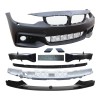 Set bara fata BMW 4/4 GC (F32/F33/F36/F82/83), 12.2013-, cu gauri spalator; grunduit, de vopsit; type M-Performance; cu grile inferioare, cu spoiler;