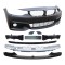 Set bara fata BMW 4/4 GC (F32/F33/F36/F82/83), 12.2013-, cu gauri spalator; grunduit, de vopsit; type M-Performance; cu grile inferioare, cu spoiler;