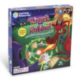 Joc matematic educativ Wizards of Mathland pentru inmultire, 7+ ani