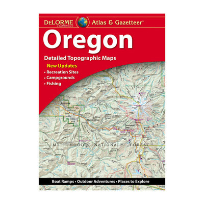 Delorme Atlas &amp;amp; Gazetteer: Oregon foto