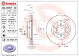 BREMBO 09.9167.11 PRIME LINE - UV Coated Disc frana