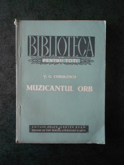 V. G. Corolenco - Muzicantul orb