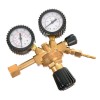 Reductor Presiune Argon CO2 INTENSIV Black, 200 bari, Debit 24L/min, G 3/4, G 1/4, Furtun 6.3mm, Robinet Iesire