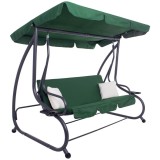 Balansoar de gradina 3 persoane Sersimo Livorno, functie pat, 280 kg