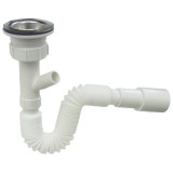 Cumpara ieftin Sifon flexibil pentru masina de spalat, 1&quot;1/2 - 40 mm