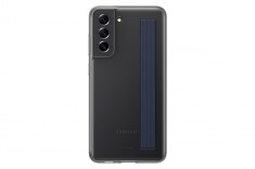 HUSA Smartphone Samsung, pt Galaxy S21 Fe, tip back cover (protectie spate), policarbonat | TPU, ultrasubtire, gri, &quot;EF-XG990CBEGWW&quot;