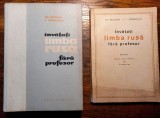 INVATATI LIMBA RUSA FARA PROFESOR -GH. BOLOCAN SI T.VORONTOVA -PLUS ANEXA - 1962