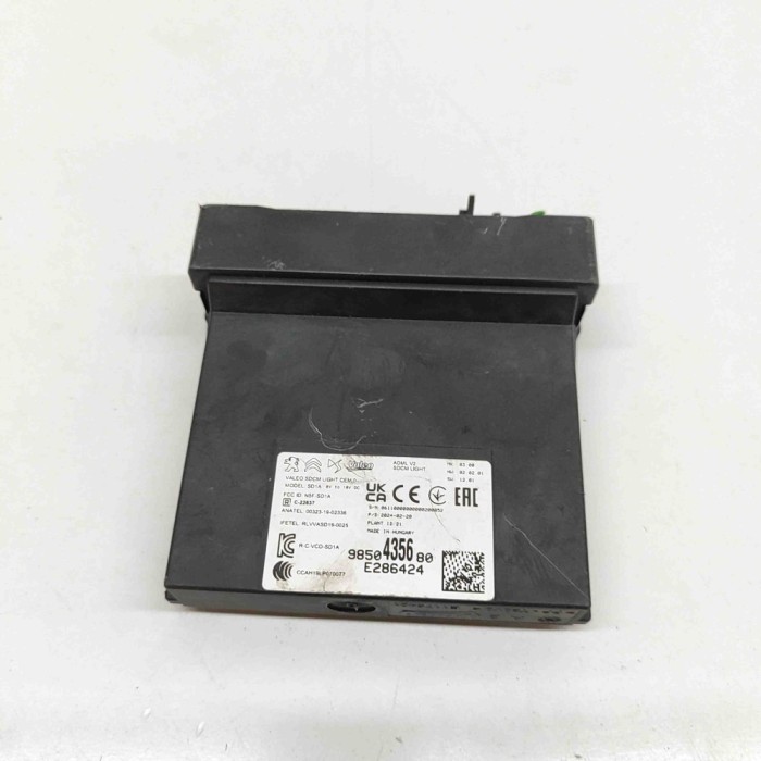 Modul de control far PEUGEOT 208 II UB_, UP_, UW_, UJ_ 2024 OEM: 9850435680 31845545