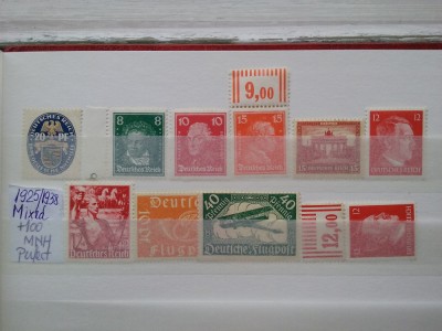 1925-1938-Germania-Amestecate-Mi=+100$-MNH-Perfect foto