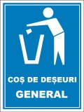 Placuta pentru cos de deseuri general