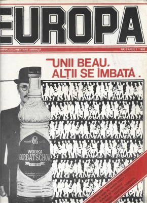 Europa Saptamanal de orientare liberala nr.9 anul 1 / 1990 foto