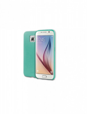 Husa Silicon Samsung Galaxy S6 g920 Thin Back Case Green foto